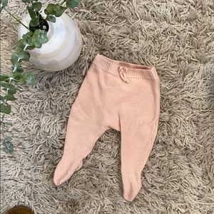 Zara babygirl footsie pants